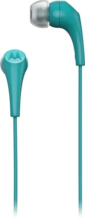 Auricular Motorola Earbuds 2-S Jack 3.5mm con Micrófono - Turquesa