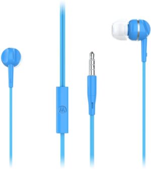Auricular Motorola Earbuds 105 Jack 3.5mm con Micrófono - Azul