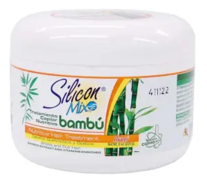 Tratamiento Capilar Nutritivo con Bambú Silicon Mix 225g /8oz.