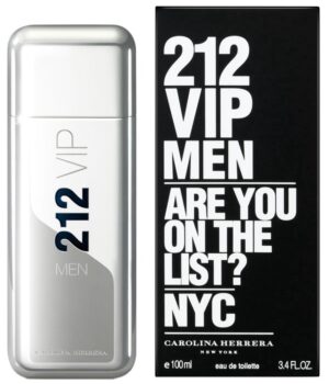 Perfume Carolina Herrera 212 VIP Men EDT 100mL - Masculino