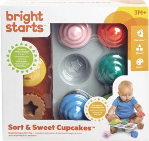 Juguete Bright Starts Sort & Sweet Cupcakes 12499
