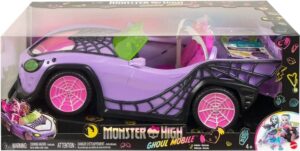 Vehiculo Monster High Ghoul Mobile Mattel - HHK63