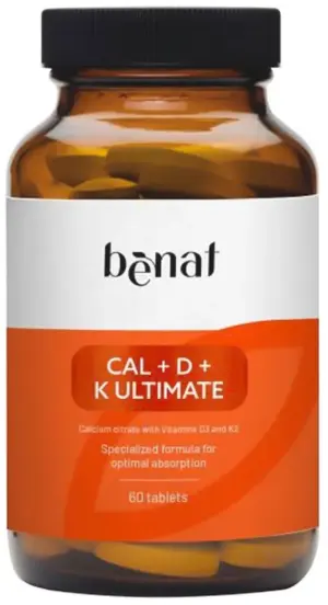 Benat CAL + D + K Ultimate (60 Comprimidos)