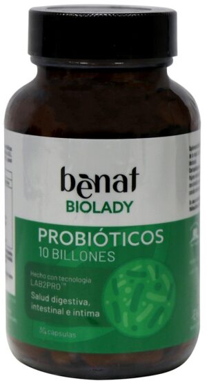 Benat Biolady Probioticos 10 Billones (30 Cápsulas)