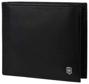 Billetera Victorinox 611571 Altius Alox Deluxe Bi-Fold Wallet Masculina - Black