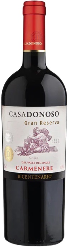 Vino Casa Donoso Gran Reserva Bicentenario Carmenere 2021