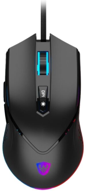 Mouse Gaming Satellite King Fight A-GM09 RGB - Negro (Alámbrico)