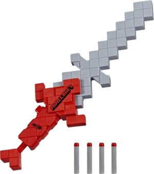 Lanzador de Dardos Nerf Minecraft Heartstealer Hasbro - F7598