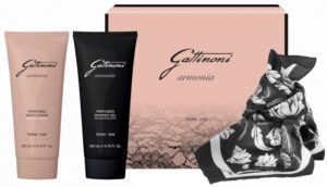 Kit Shower Gel + Body Lotion + Bufanda Gattinoni Armonia - 200mL