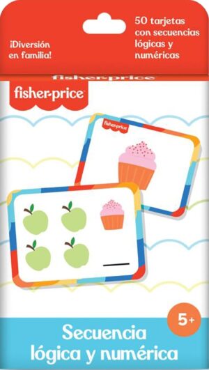 Tarjetas Secuencia Lógica y Numérica Fisher-Price - FP-1275 (50 Unidades)
