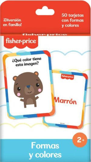 Tarjetas Formas y Colores Fisher-Price - FP-1299 (50 Unidades)