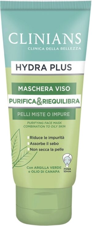 Máscara Facial Clinians Hidra Plus - 75mL