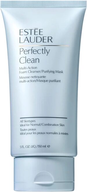 Estee Lauder Perfectly Clean Multi-Action Foam Cleanser/Purifying Mask - 150mL
