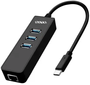 Adaptador USB-C Satellite A-HUBC50 4 en 1 - Negro