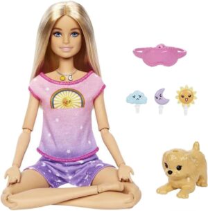 Muñeca Barbie Self-Care Meditaciones Mattel - HHX64