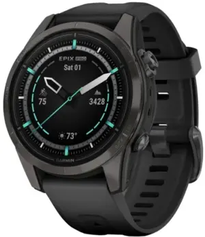 Reloj GPS Garmin Epix Pro (Gen 2) Edición Sapphire 42mm 010-02802-14 Carbon Grey/Black