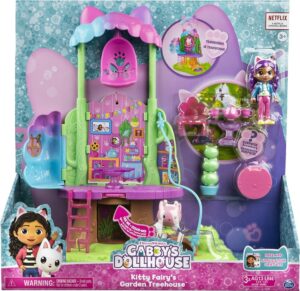 Gabby´s Dollhouse Kitty Fairy´s Garden Treehouse Spin Master - 6061583