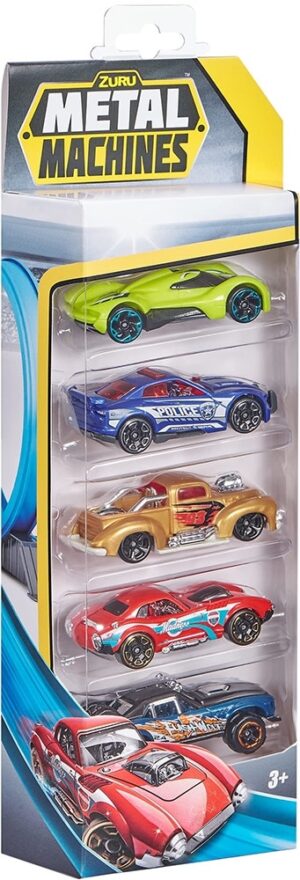 Metal Machines Cars Pack Zuru - 6709 (5 Unidades)