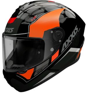 Casco para Moto Axxis Draken Wind B4 - Tamaño M (57-58) - Naranja