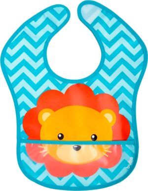 Babero con Bolsa Bubazoo León Buba - 15367