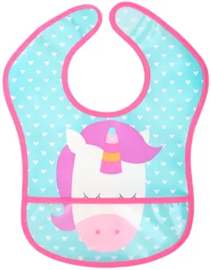 Babero con Bolsa Unicornio  Buba - 15369