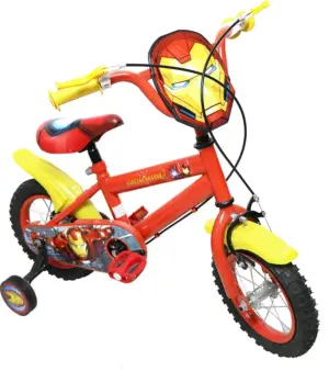 Bicicleta Aro 12 Avengers Iron-Man Vermelhoo