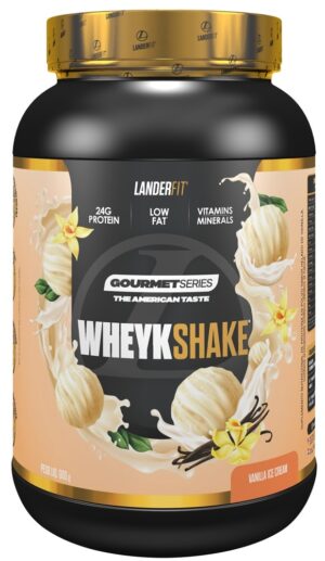 Landerfit Wheykshake Gourtmet Series Vanilla Ice Cream (900g)