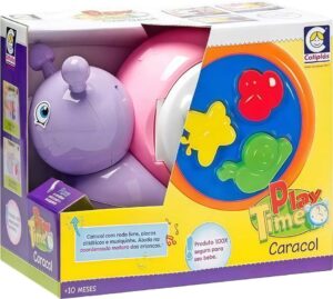 Caracol de juguete Cotiplás con rueda y bloques educativos  2160
