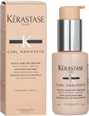 Tratamiento Capilar Kérastase Curl Manifesto Huile Sublime Repair - 50mL