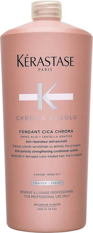 Tratamiento Capilar Kérastase Chroma Absolu Fondant Cica - 1L