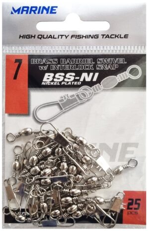Girador Marine Sports 7 BSS-NI + Snap con 50 pcs