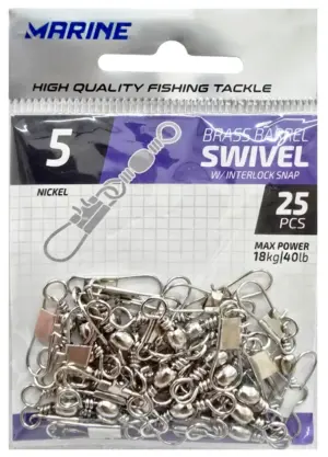 Girador Marine Sports 5 BSS-NI + Snap con 50 pcs