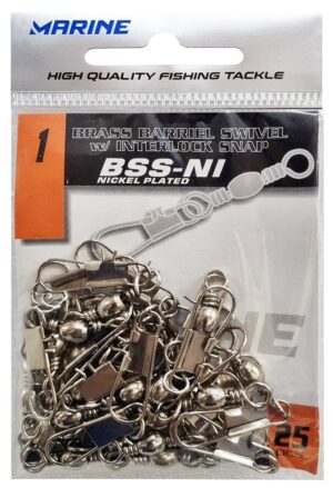Girador Marine Sports 1 BSS-NI + Snap con 50 pcs