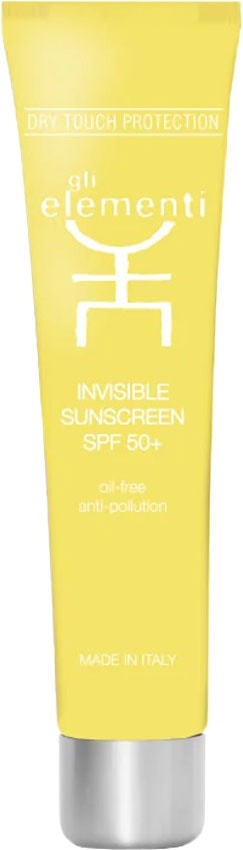 Protector Solar Gli Elementi Invisible Sunscreen SPF 50+ - 40mL