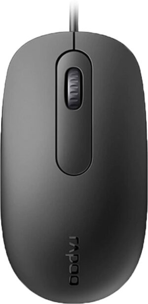 Mouse Rapoo N200 - Black (Alámbrico)