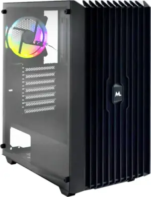 Gabinete ATX Mtek MK2606 con 1 Cooler RGB
