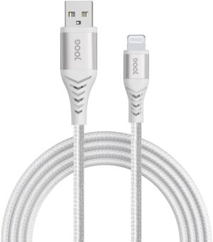 Cable USB-A a Lightning Joog ULC-JG 1.2m - Blanco
