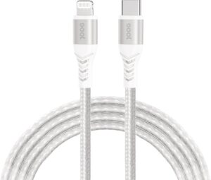 Cable USB-C a Lightning Joog UCLC-JG 1.8m - Blanco