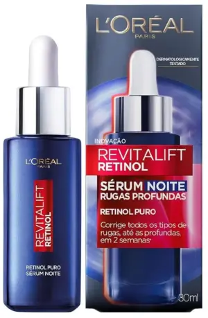 Suero L'Oréal Revitalift Retinol Puro Noche - 30mL