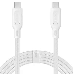 Cable USB-C para USB-C 2.0 Spigen DuraSync 000CA25703 1.5 Metros Blanco