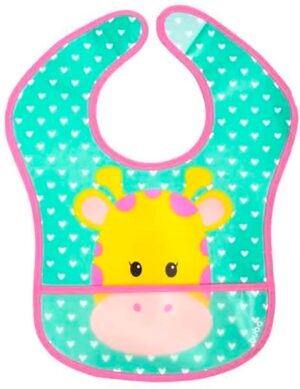 Babero con Bolsa Girafa Buba - 15370