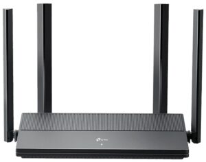 Router TP-Link AX1500 Dual Band Gigabit Wi-Fi 6 EX141 Bivolt Negro