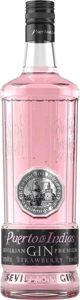 Gin Puerto de Indias Strawberry - 1L