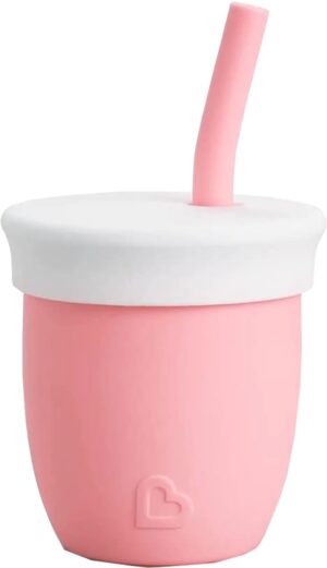 Vaso de Entrenamiento Munchkin C'est Silicone!  17777 - 118mL - Rosa