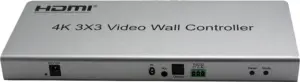 Controlador de Video Player SFX VideoWall HDVW08 HDMI 4K 3x3 30Hz