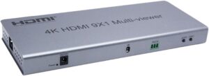 Interruptor SFX Multi-Viewer HDSW9-Q HDMI 4K 9x1 60Hz