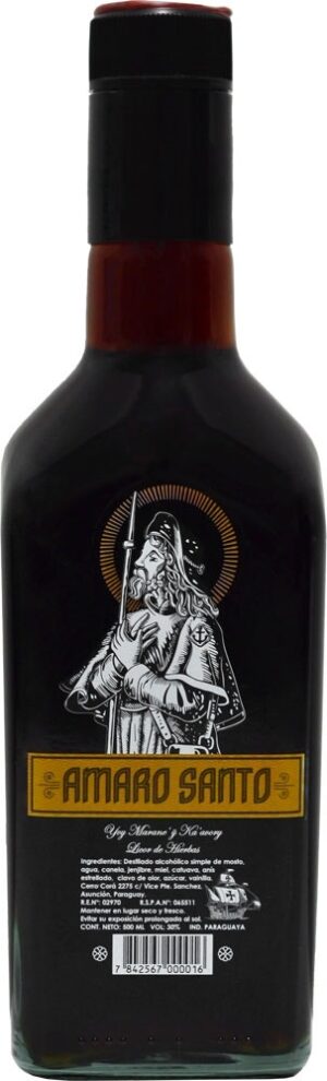 Licor Amaro Santo 500mL