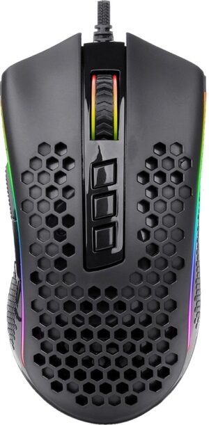 Mouse Gaming Redragon Storm M808-RGB (Alámbrico) - Negro