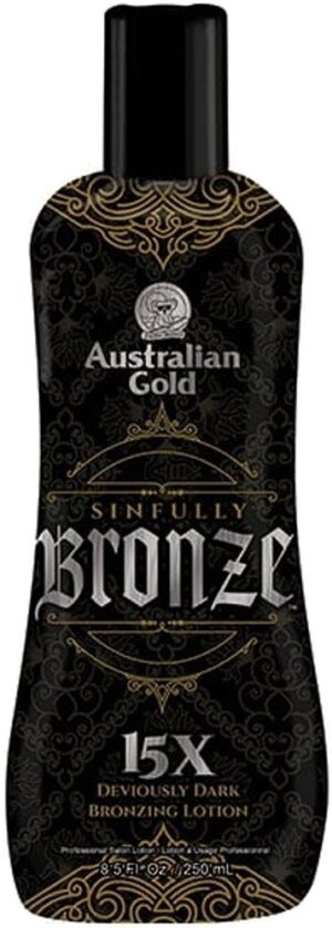Loción Bronceadora Australian Gold Sinfully Bronze 15X - 250mL