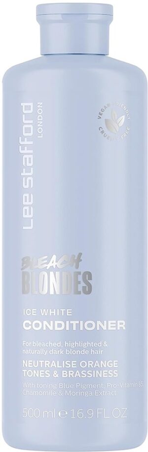 Acondicionador Lee Stafford Bleach Blondes Ice White - 500mL